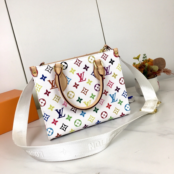 ルイヴィトンバッグ側面デザイン